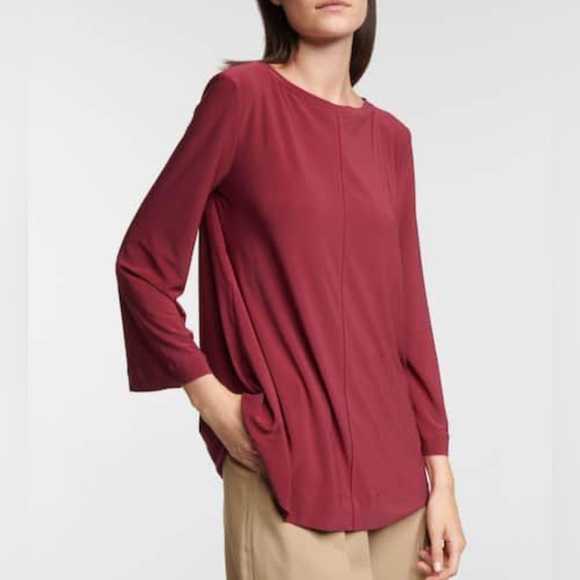 Max Mara Leisure Rivolo Jersey Top M/L - Picture 1 of 6
